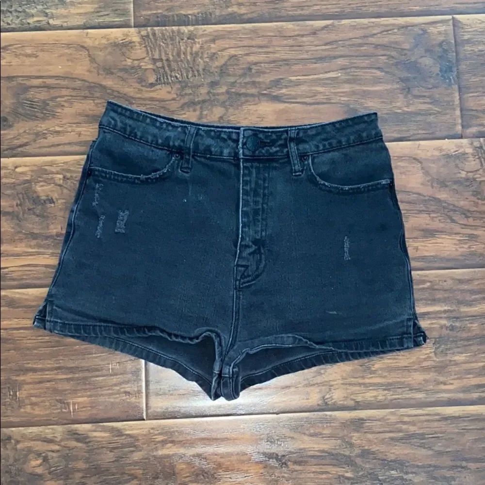 BDG Super High Rise Spade Pin Up Shorts Factory Distressed Casual Boho